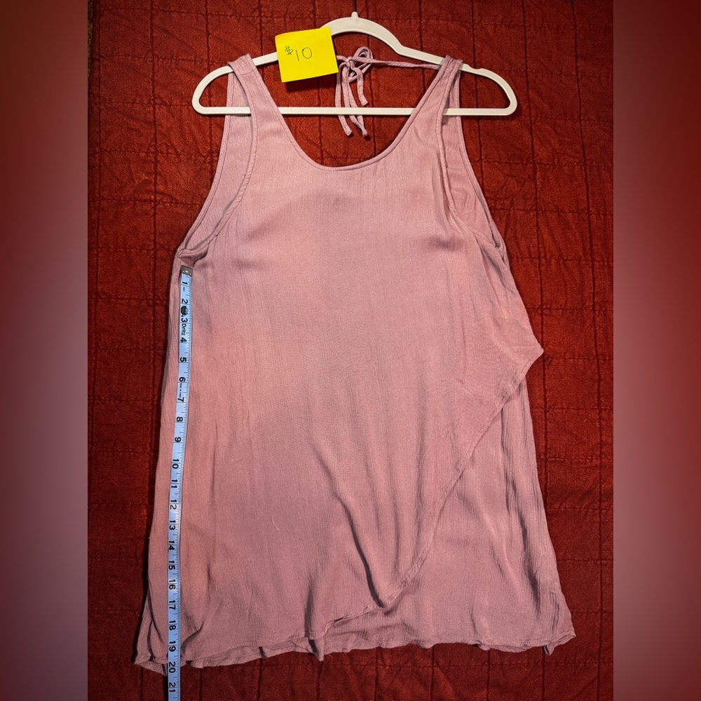 Forever 21 Dusty Pink Asymmetrical Dress